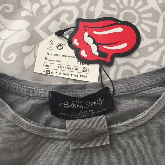 NWT Rolling Stone Zara Girls concert tee, 5t - Picture 2 of 4